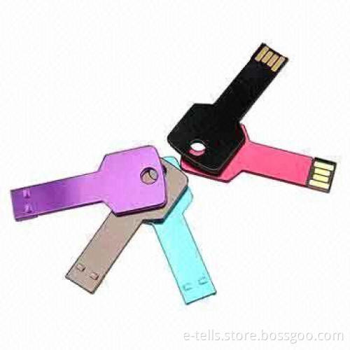 USB key flash drive, customized colors and logos are welcome